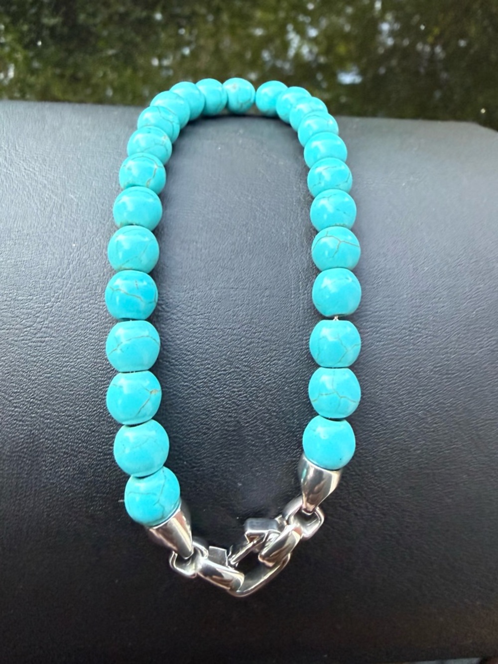 Turquoise Beaded Unisex Bracelet